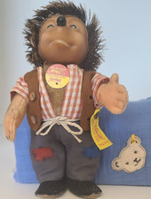 steiff 7627/17 - hübscher Igel Mecki 17cm absolut einwandfrei 1968 - 1990 KFS