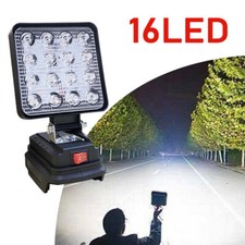 LED Taschenlampe 4 Zoll Arbeitsleuchte Für Makita Li-ion Akku 18V Strahler Licht