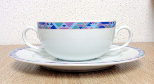 Suppentasse mit unterteller - suppentasse,