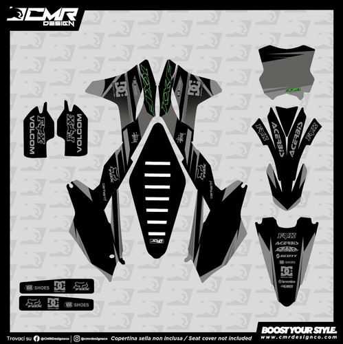 Crystal aufkleber grafik kit - crystal,