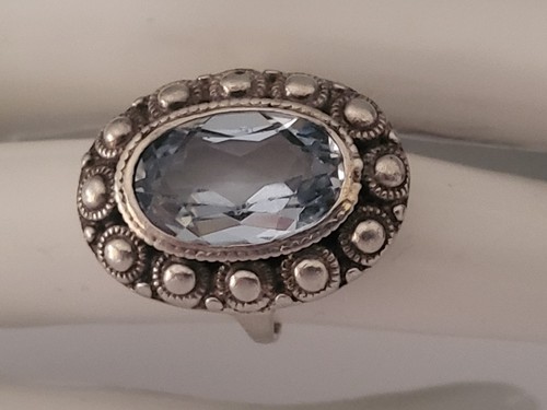 Antiker art deco silber ring - art-deco,
