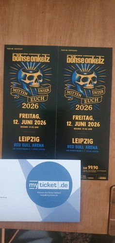 Tickets böhse onkelz - tickets, mitten