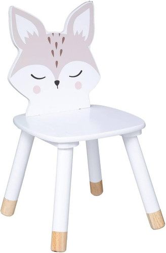 Kinderstuhl fuchs weiß - kinderstuhl,
