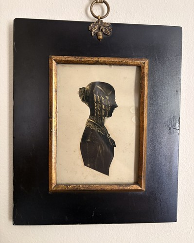 Silhouette der dame - silhouette,