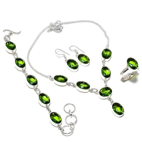 925 sterling silber peridot - sterling,
