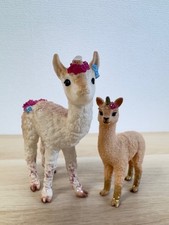 Schleich Bayala Lama Einhorn 70743 und Junges 70761