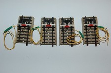 Märklin H0  4 x  Prellbock  7191  beleuchtet  Kunststoff Aufsatz  M-Gleis