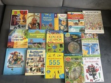 Kinderbücher Konvolut Lexikon und Fragen Bücher 16 Stück Kinderbuch