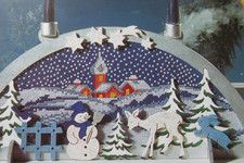 Stickvorlage "Winterlandschaft"  Kreuzstichmotive RICO Design