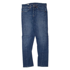 LEVI'S Engineered 502 Premium Herren Jeans Blau Slim Tapered Stone Wash W28 L27