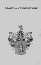 1820 Przebendowsky Wappen Adel