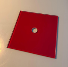 Oligo Grace Unlimited Wandleuchte Ersatz Glasplatte  Rot Red Glas