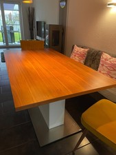 Esszimmertisch  Nussbaum mit