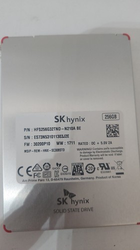 Hynix 256gb sata - sk, iii