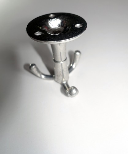 Drehhaken aluminium armig - aluminium, 3-armig