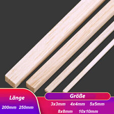 Quadrat Holzstab Balsaholz Rechteckig Holz Streifen 3mm bis 10mm Bastel Modell