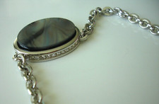 Pierre Lang Halsreif Kette 43 cm Anhänger RH  Zirkonia Katalogpreis 159€