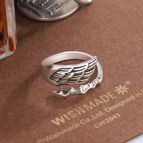 Damen ring engelsflügel - damen,