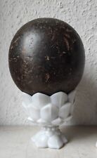 Kugel antik Holz massiv Kegeln Boule Spielkugel Uralt Dekoration Vintage