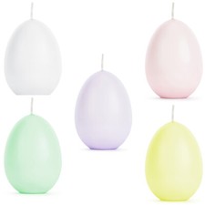 Kerze Ei Farbauswahl 10cm