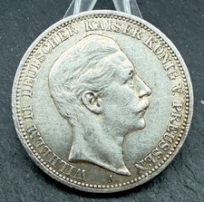 3 Mark Preussen 1908 A Silber