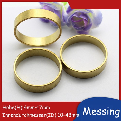 Flacher messingring metallring - messingring,