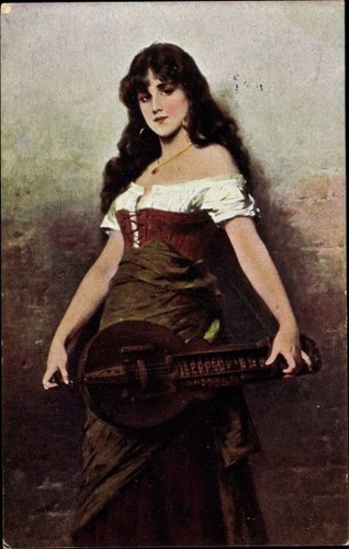 Künstler sichel das - ak,