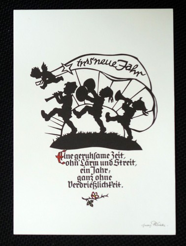Plischke karte postkarte - plischke,