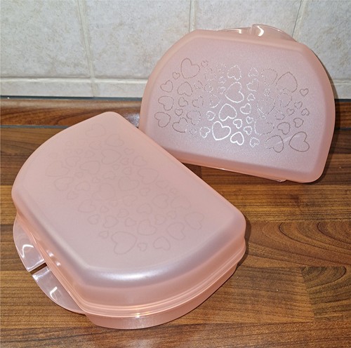 Tupperware snacky herz - tupperware, 2x