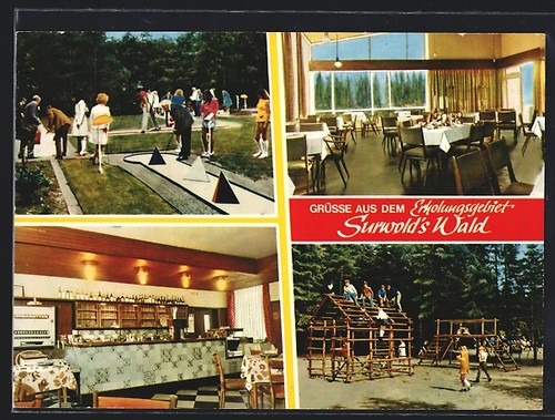 Surwold das waldhotel mit - ak,