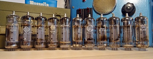 Konvolut 11x röhre - konvolut,
