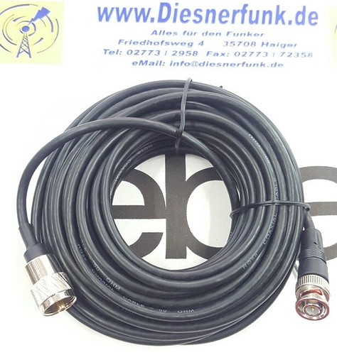 Koax kabel pl bnc - >,