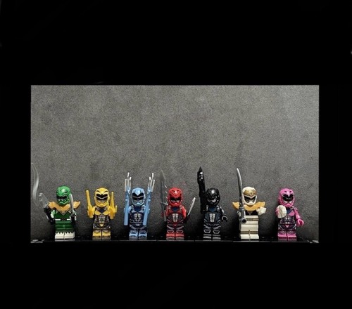 Power rangers minifigur serie - power,