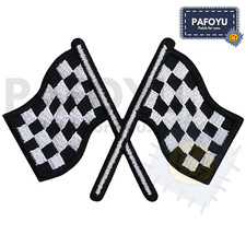 Rennflagge Patch - Rennen