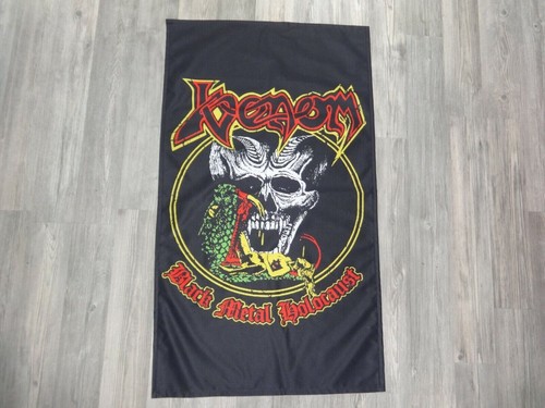 Venom flag flagge poster black - venom,