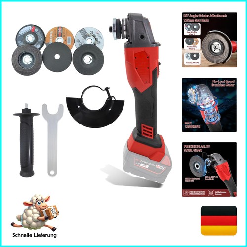 Akku winkelschleifer 125mm - akku,