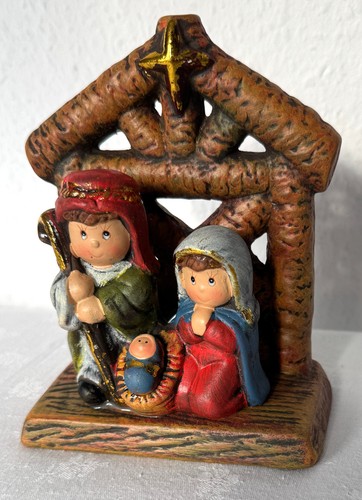 Weihnachtskrippe keramik - weihnachtskrippe,