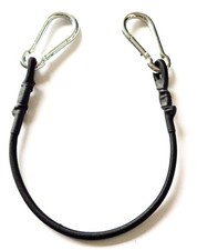Gummiseil mit karabinerhaken - gummiseil,