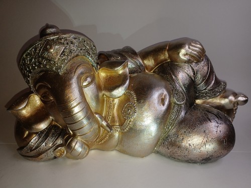 Ganesha liegend aus poly - ganesha,