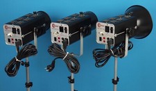 3x Multiblitz Ministudio 202 Foto-Studioblitz. 15049