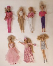 7x Barbie Puppen von Mattel