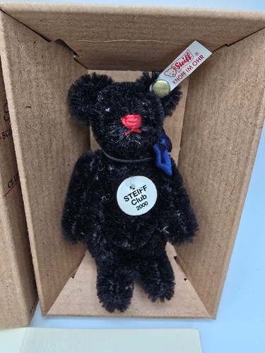 Steiff club teddybär schwarz - teddybär,