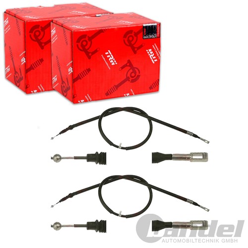 Trw handbremsseile passend - 2x,