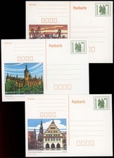 DDR P 109/01-03 ungebraucht