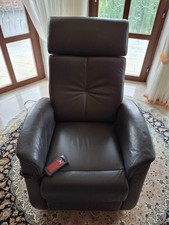 Fernsehsessel elektrisch mit aufstehhilfe leder