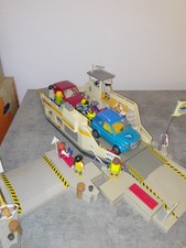 Playmobil Auto-Fähre mit Anleger 5127 + Fahrzeuge