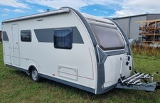 Wohnwagen Sterckeman Alizé 490 PEEZ 07/2014, 1. Hand, TÜV 04/2027, Top-Zustand