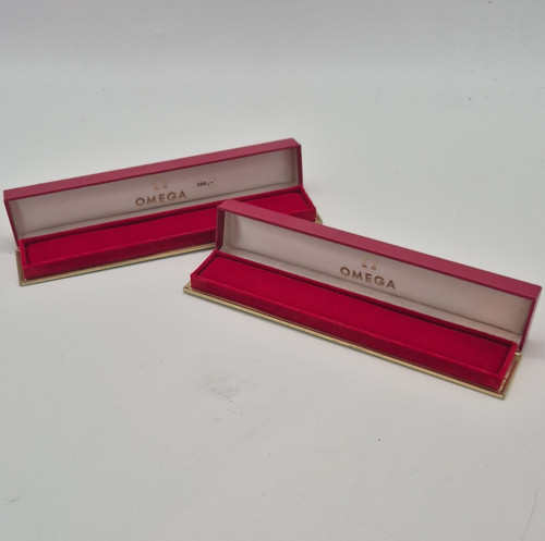 Omega uhrenbox uhrenetui - omega, 2x