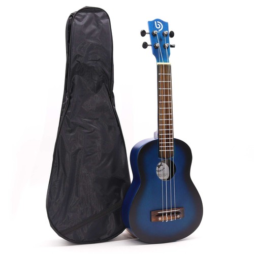 Artisan made ukulele blue - -,