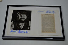 2 x Autogramme von SHMUEL RODENSKY - Anatevka - 18.06.1968 - Hannover